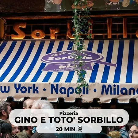 Noble Loft In Historical Building - 800m Subway アパート ナポリ